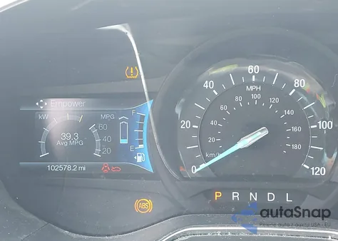 2014 Ford Fusion Hybrid Se из США, поврежденный, VIN 3FA6P0LU3ER391680